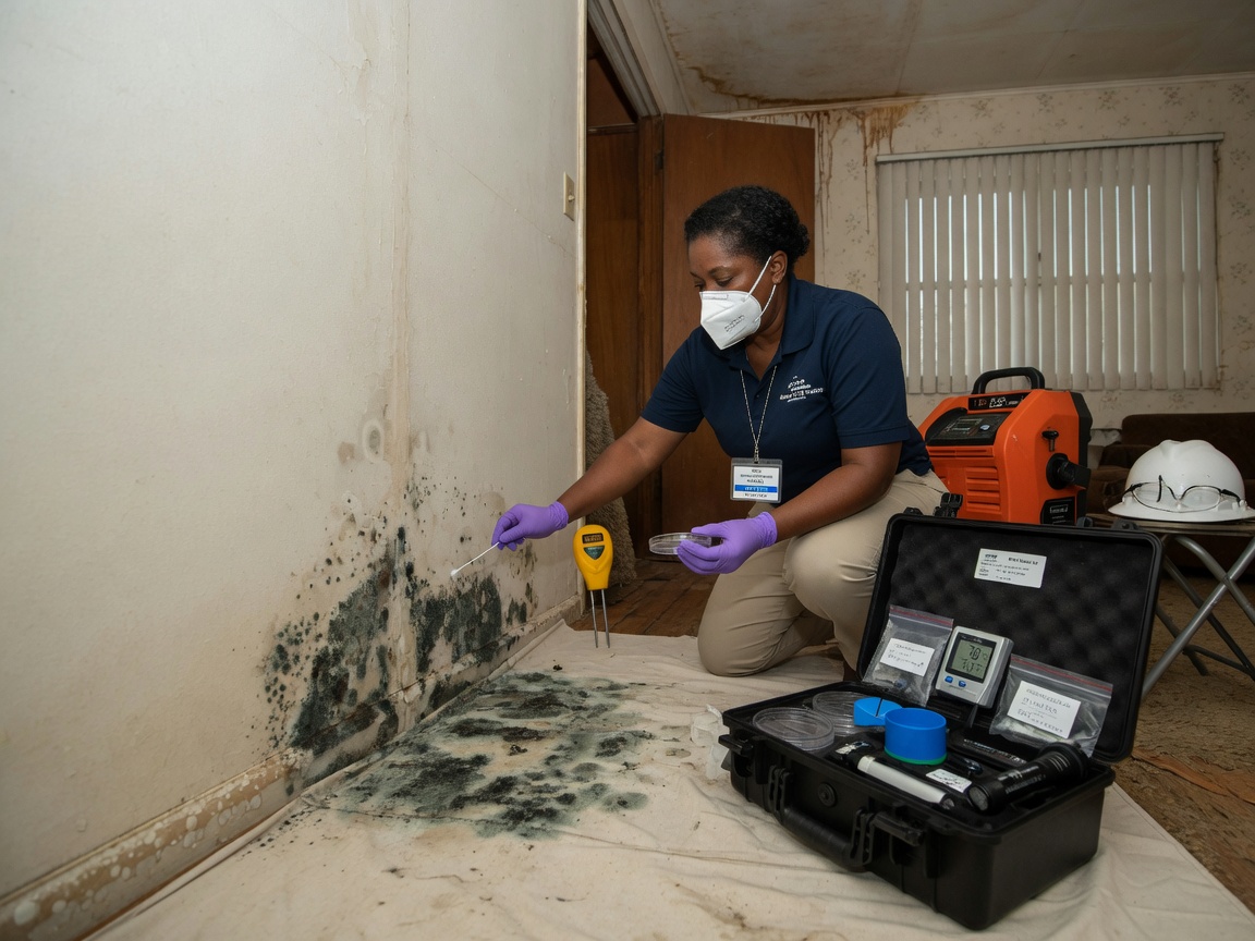 Mold Inspection and Testing in Shreveport